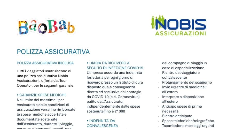 Guida alle Assicurazioni di Viaggio dei Tour Operator