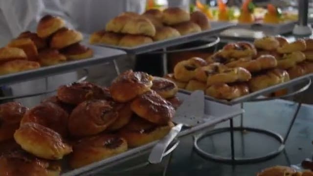 I dolci e le brioche della colazione al buffet dello Sharm Dreams