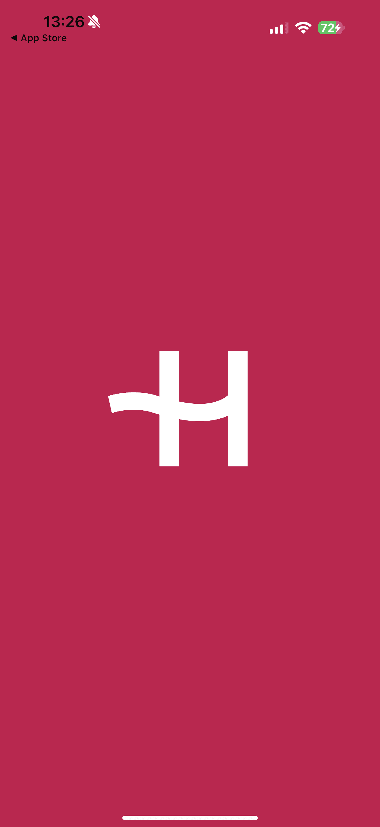 La schermata di avvio dell'app Holafly