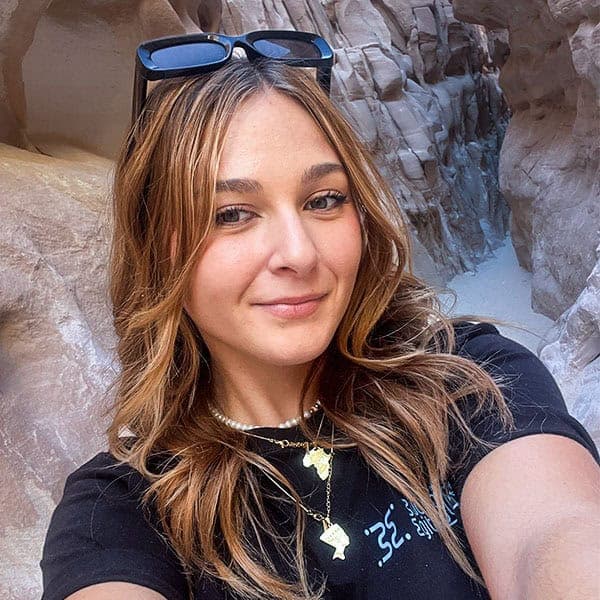 Maja, guida e media manager di Buongiorno Egitto