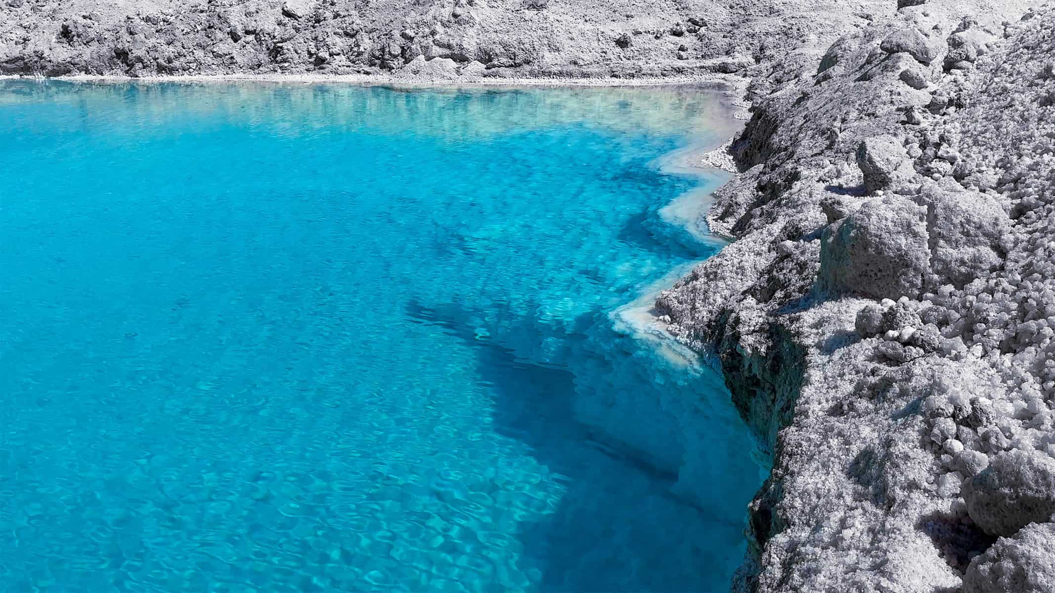 i laghi salati dai colori cristallini di Siwa