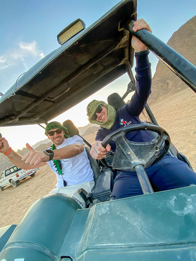 Partenza in Buggy