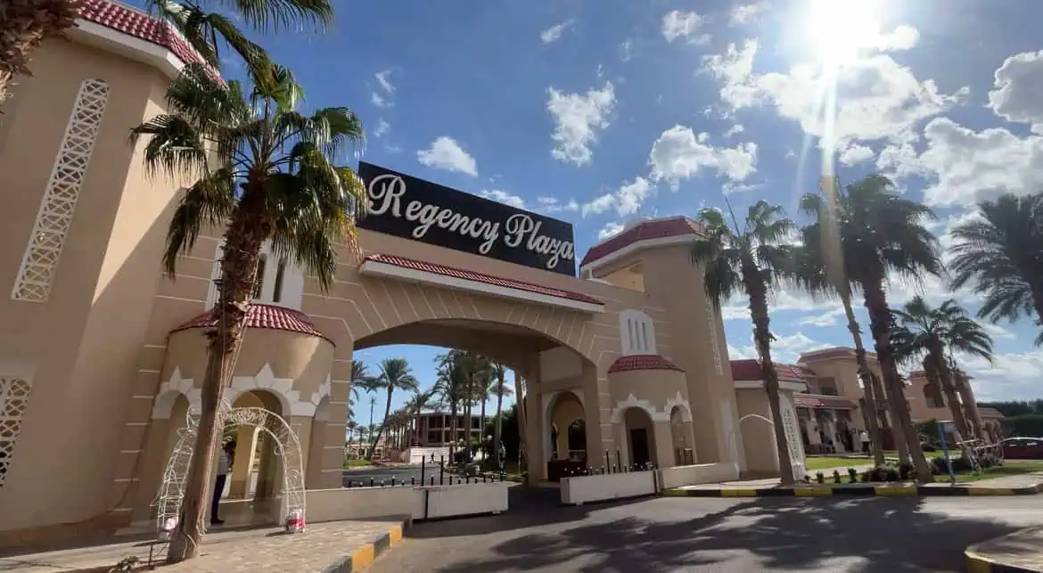 Entrata del Rencency Plaza Sharm